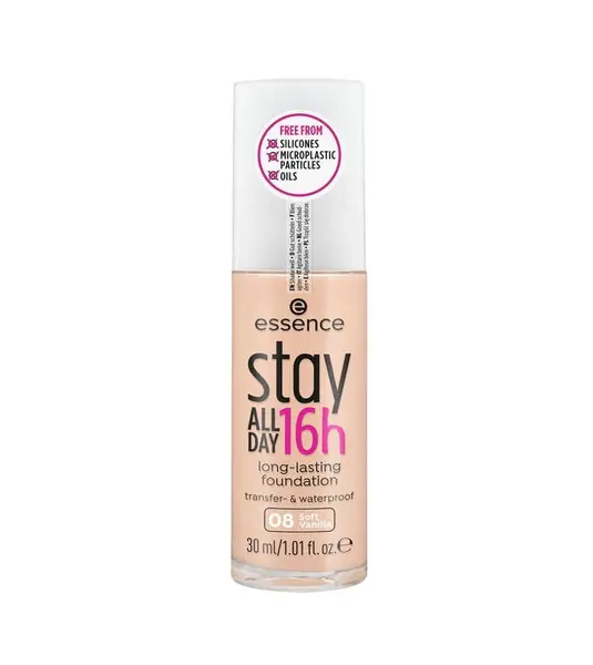 essence stay ALL DAY 16h long-lasting Foundation 08