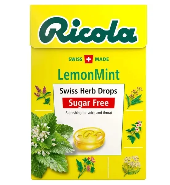 Ricola Lemon Mint 10*40g /P10