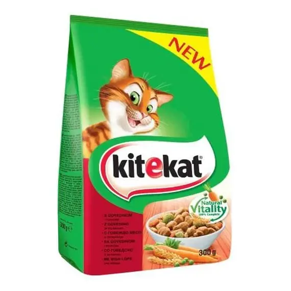 KITEKAT DRY Viçi me Perime 300g/P2*7