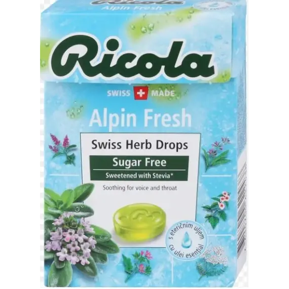 Ricola Alpin fresh 10*40g /P10