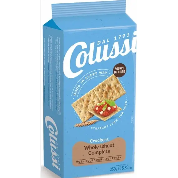 Cracker Integrale, COLUSSI, 250g/P20