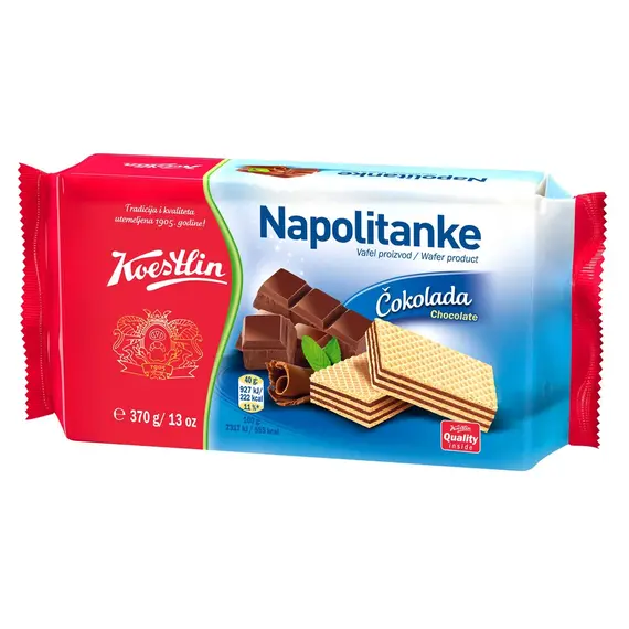 Napolitank qokollade 370g/P16