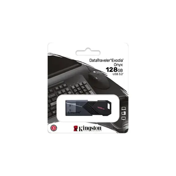 USB KINGSTON 128GB DataTraveler Exodia 3.2 Gen1 DTX, 128GB