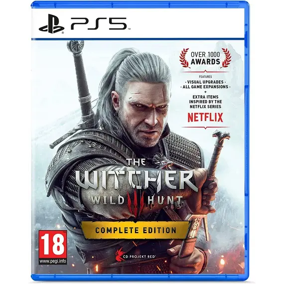 CD-The Witcher 3: Wild Hunt - Complete Edition English Pack / Pegi (PS5)