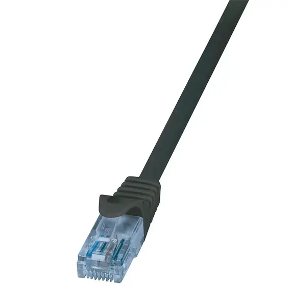 Logilink Patch Cable 2m  Cat 6A U/UTP ,Ecoline,Black