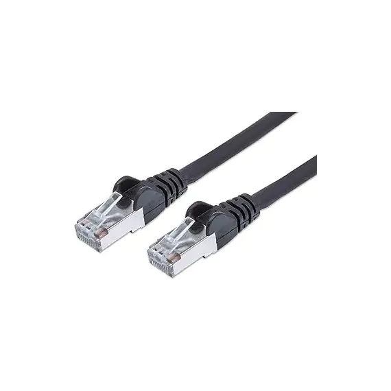 Kabëll Patchkabel Cat6A Rj45  Sftp Pimf  1M,  Zezë