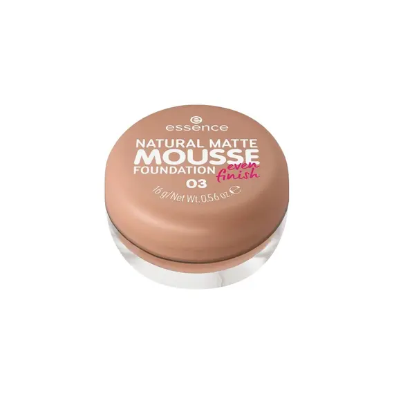 essence NATURAL MATTE MOUSSE FOUNDATION 03