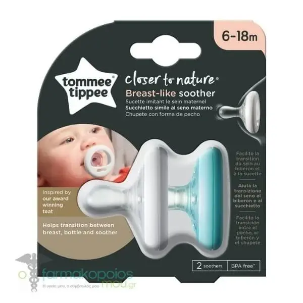 TT Memë mashtruese SOOTHER LIKE BREAST 6-18m