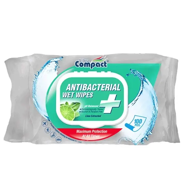 U.C Antibacterial Wet Wipes 100pcs/P12