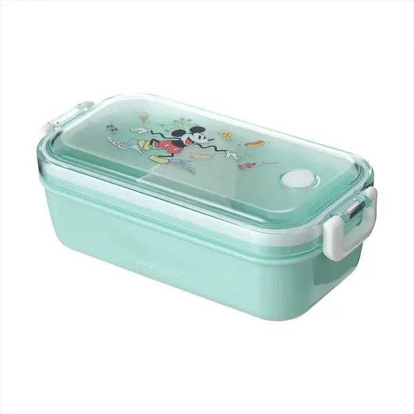 Kuti ushqimi Mickey Mouse 2.0 Bento Box 450mL(Mickey Mouse), Ngjyra: Mentë