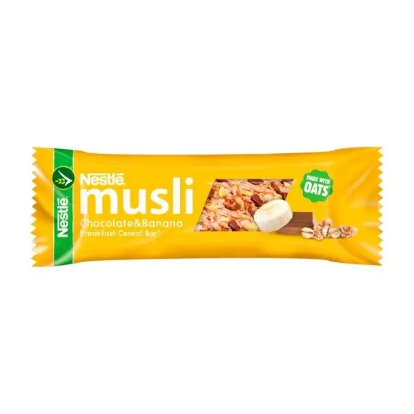 Musli Choco Banana CerBar dspl 35g/P12