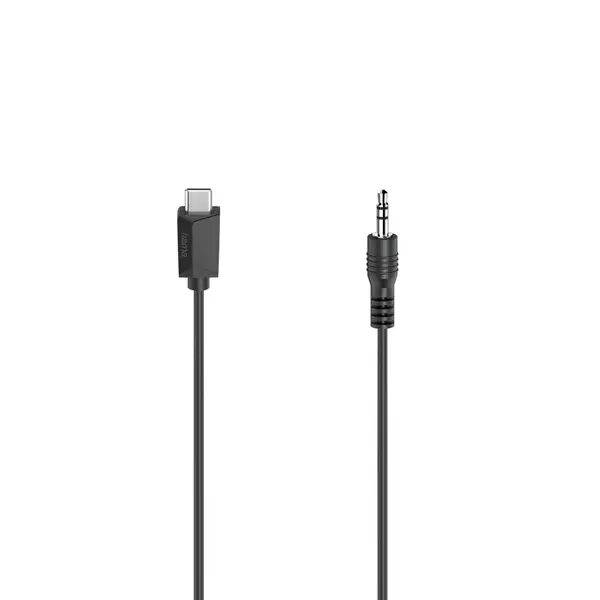 Kabëll audio HAMA , USB-C – 3,5 MM, STEREO, 0,75 M ,200729  / Black