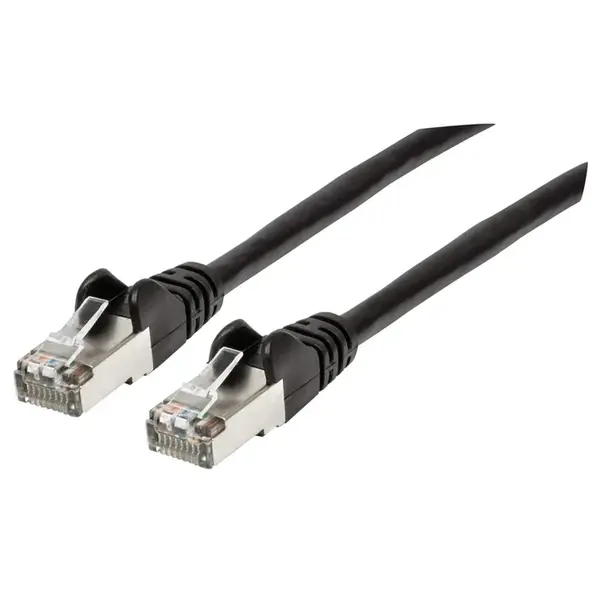 Kabëll Patchkabel CAT6a RJ45  SFTP PIMF  10m / Black