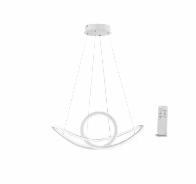 LDP01-06 Lambario-53W-2800K-5500K-4700LM-Remotecontrol-dimmable-white-led-pendant lighitng fixture