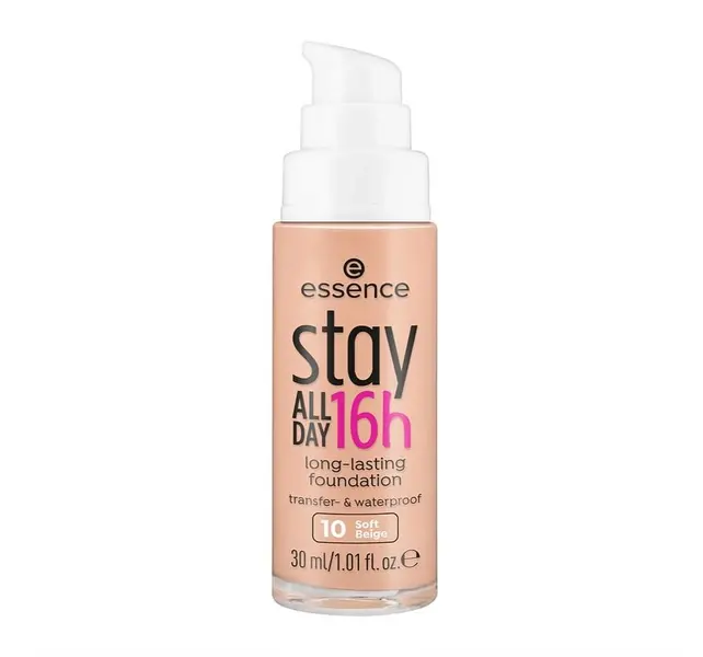 essence stay ALL DAY 16h long-lasting Foundation 10