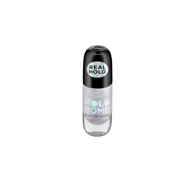 essence HOLO BOMB effect nail lacquer 01