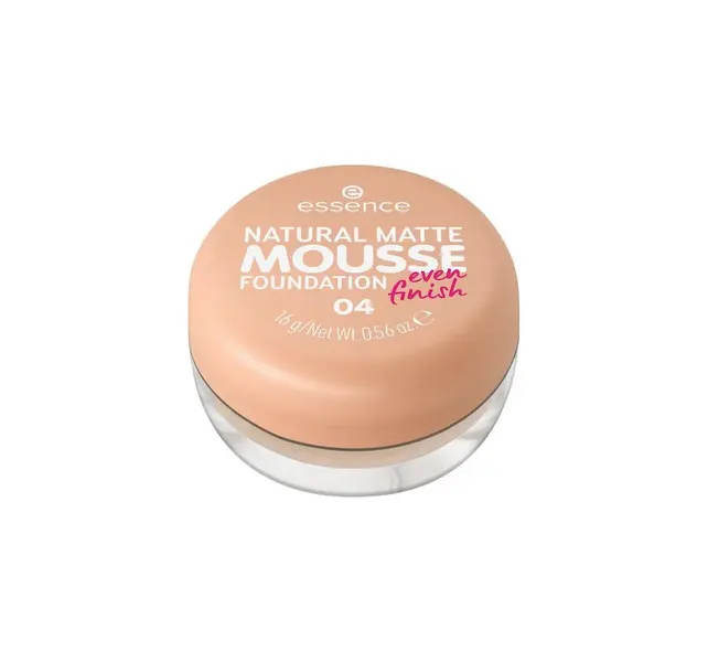 essence NATURAL MATTE MOUSSE FOUNDATION 04