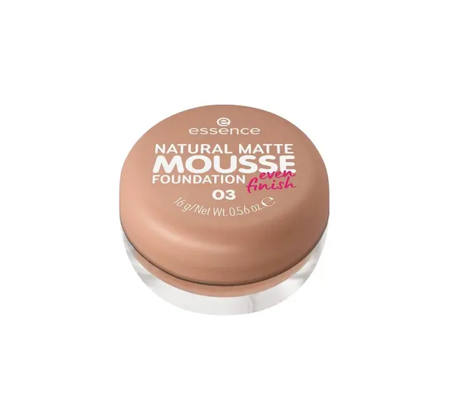 essence NATURAL MATTE MOUSSE FOUNDATION 03