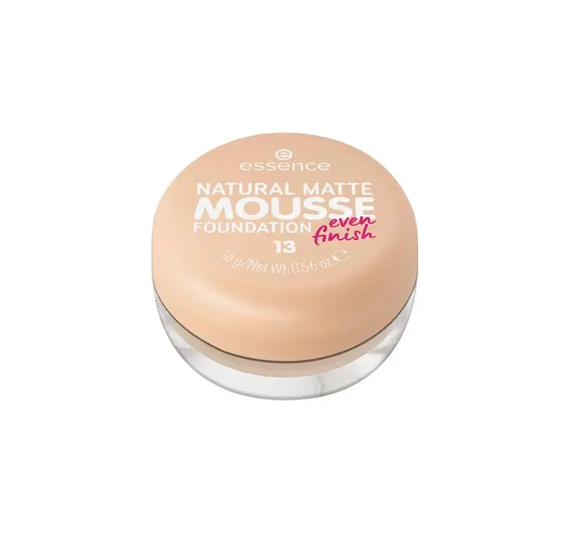 essence NATURAL MATTE MOUSSE FOUNDATION 13