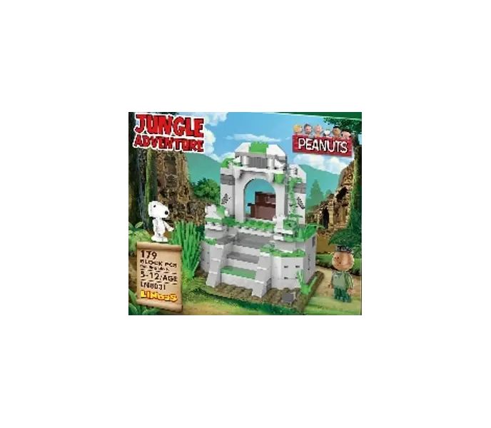 Lodër - Snoopy Jungle Adventure Building Blocks B(The Relic, 215 copë)