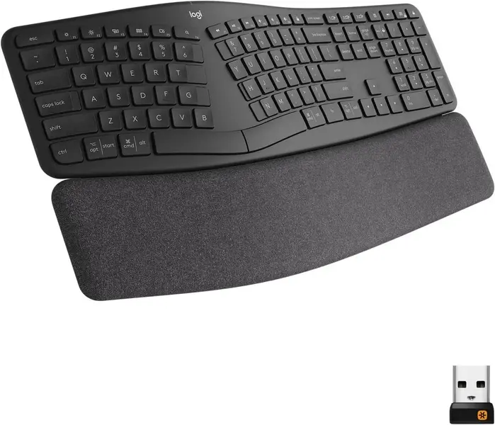 Tastierë Logitech K860 Ergo Wireless Split US / Black