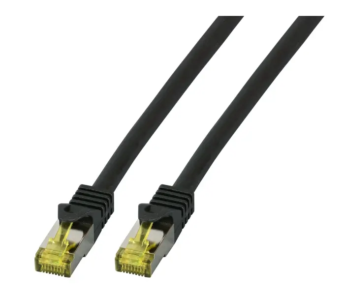 Kabëll Patchkabel CAT6a RJ45 SFTP PIMF  15m / Black