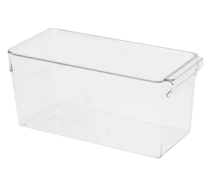 IKEA KLIPPKAKTUS Kuti ruajtjeje transparente për frigorifer 32x14x15