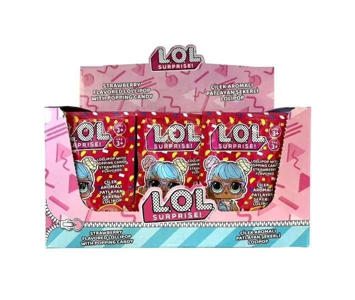 LOL 056 LOLIPOP STRAWBERRY 12GR /P36