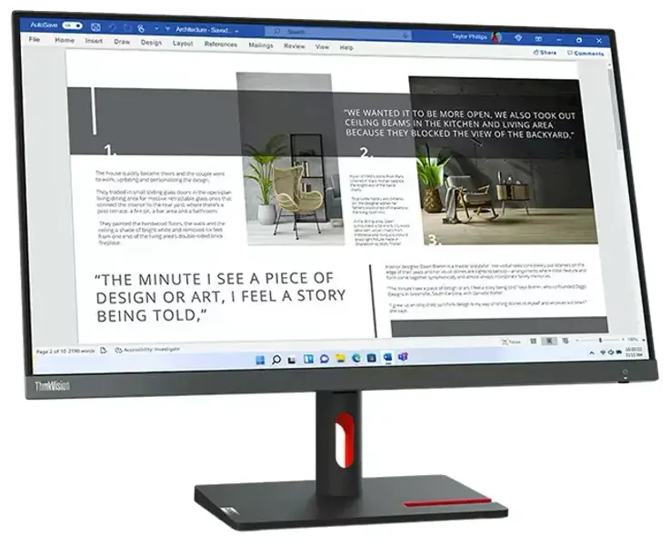 Monitor Lenovo ThinkVision 23.8"S24i-30 IPS FHD HDMI 100Hz