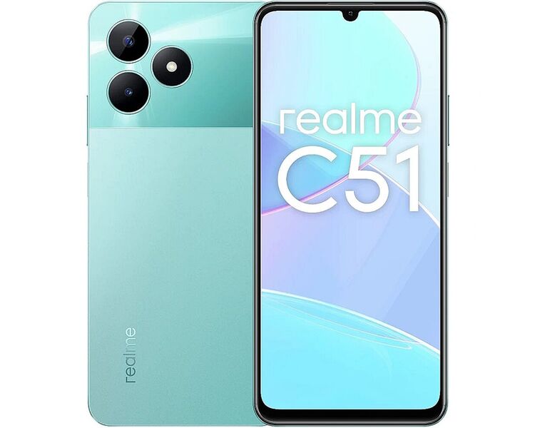 Telefon realme C51 RMX3830 Mint Green 4/128 GB