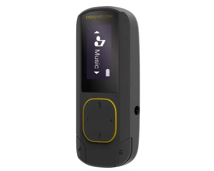 MP3 Clip Bluetooth ENERGY SISTEM  16GB sport amber player / Yellow, Ngjyra: Verdhë