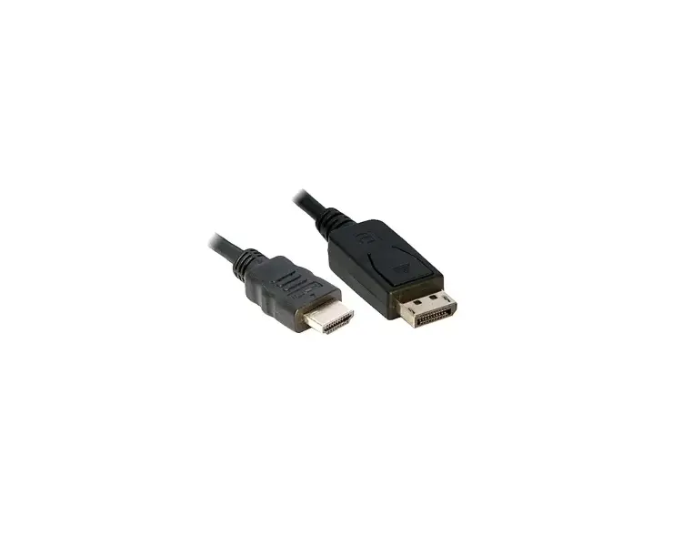 Konvertues E-GREEN Cable DisplayPort (M) - HDMI (M) 1.8m /Black