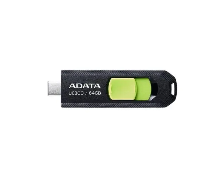 USB 64GB  ACHO UC300-64G-RBK/GN 3.2 Black-Green