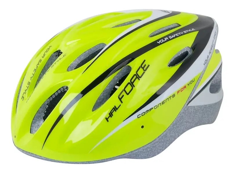 Helmet HAL, fluo-zezë, L - XL, 121