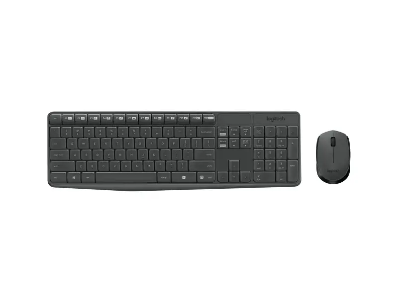 SET 2/1 Logitech MK235 Combo US Tastierë + Maus"