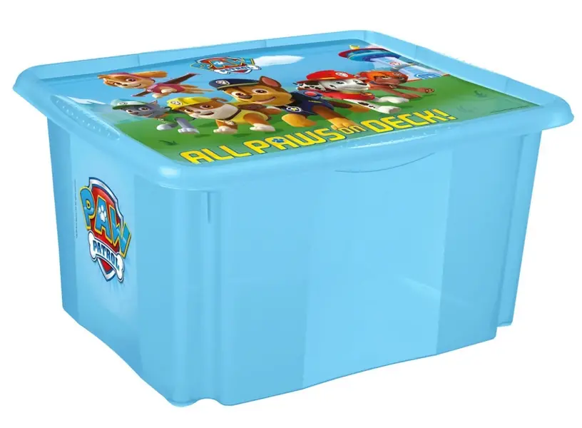 Kuti e lodrave Paw Patrol / 45l, Ngjyra: Kaltërt mbyllur