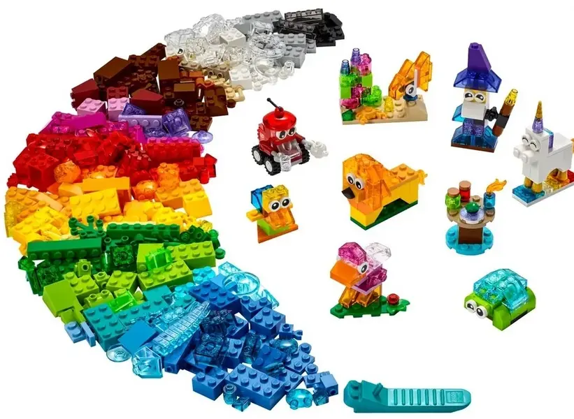 Lego® Classic Creative Transparent Bricks 11013