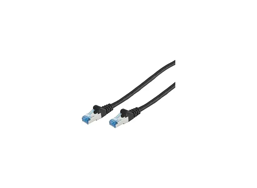 Kabëll Patchkabel CAT6a RJ45  SFTP PIMF  0,25m / Black