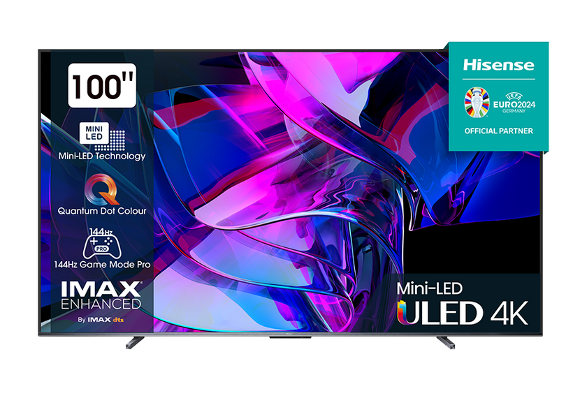 Televizor Hisense 100" 100U7KQ Mini-LED Smart TV