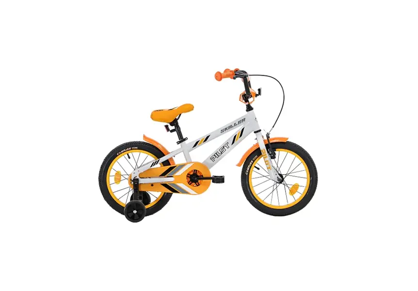 Biçikletë për fëmijë 16” Kids Bike Skiller Bardhë