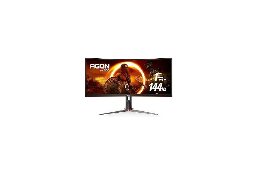 Monitor Gaming  AOC 34" CU34G2X/BK IPS LED 144 Hz