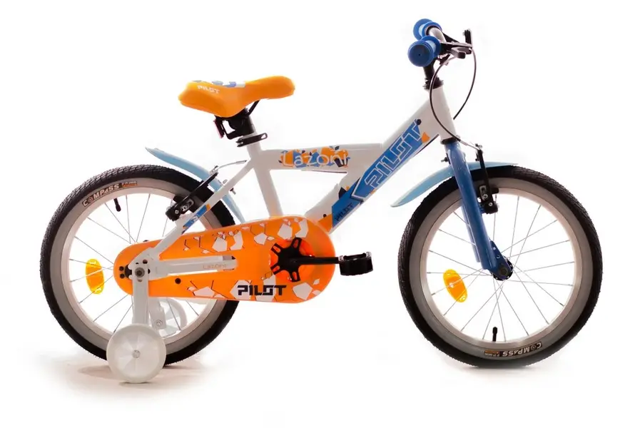 Biçikletë për fëmijë 16” Kids Bike Lazoni White