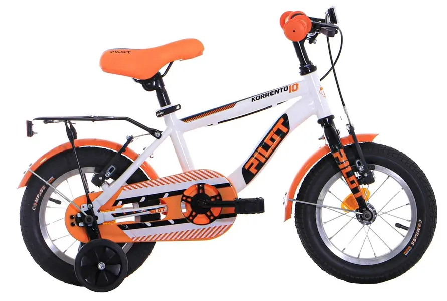 Biçikletë për fëmijë 12” Kids Bike Korrento White