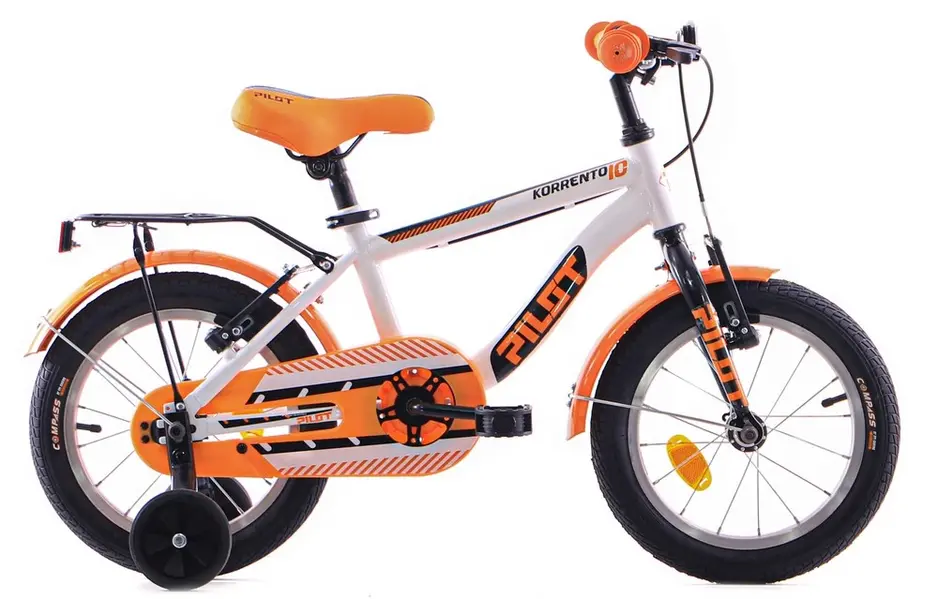 Biçikletë për fëmijë 14” Kids Bike Korrento White