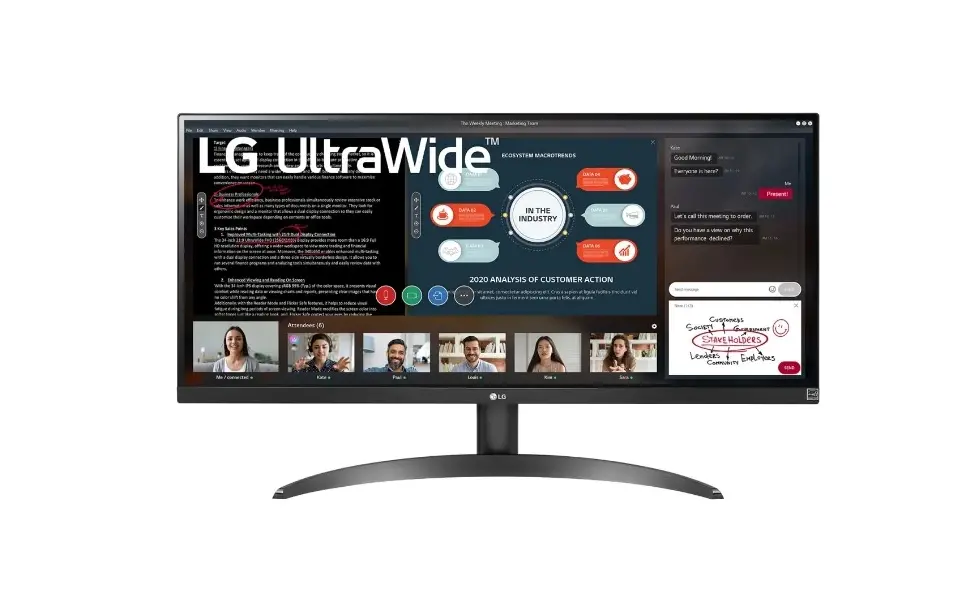 Monitor LG 29'' 29WP500-BUWFHD Black 75Hz