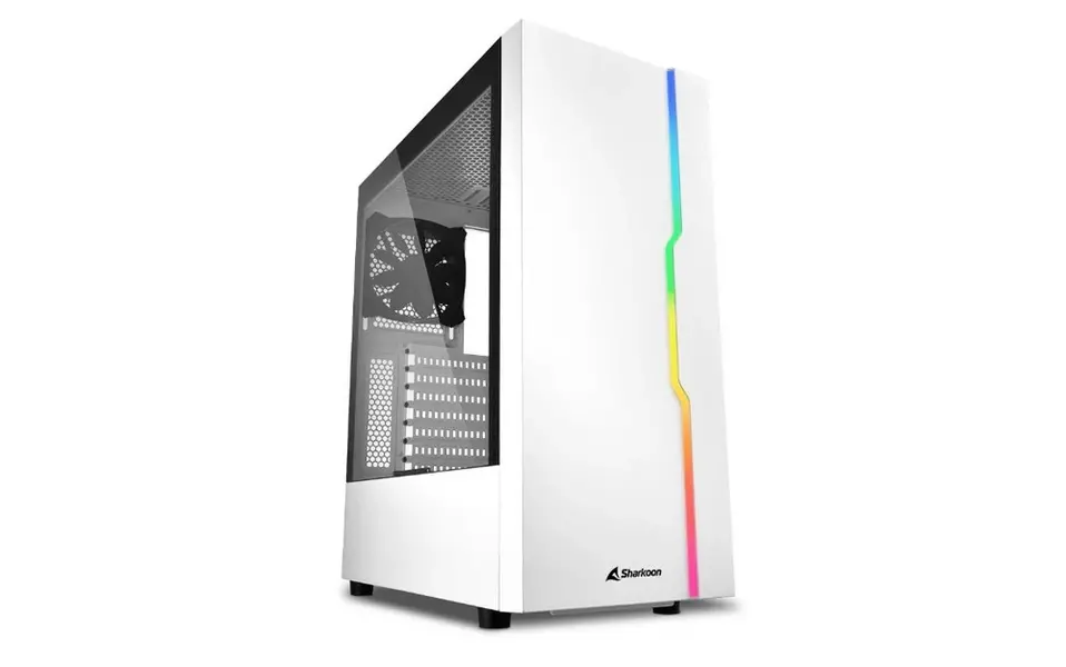 Shtepizë e zbrazet (Case)Sharkoon RGB Slider White ATX / White